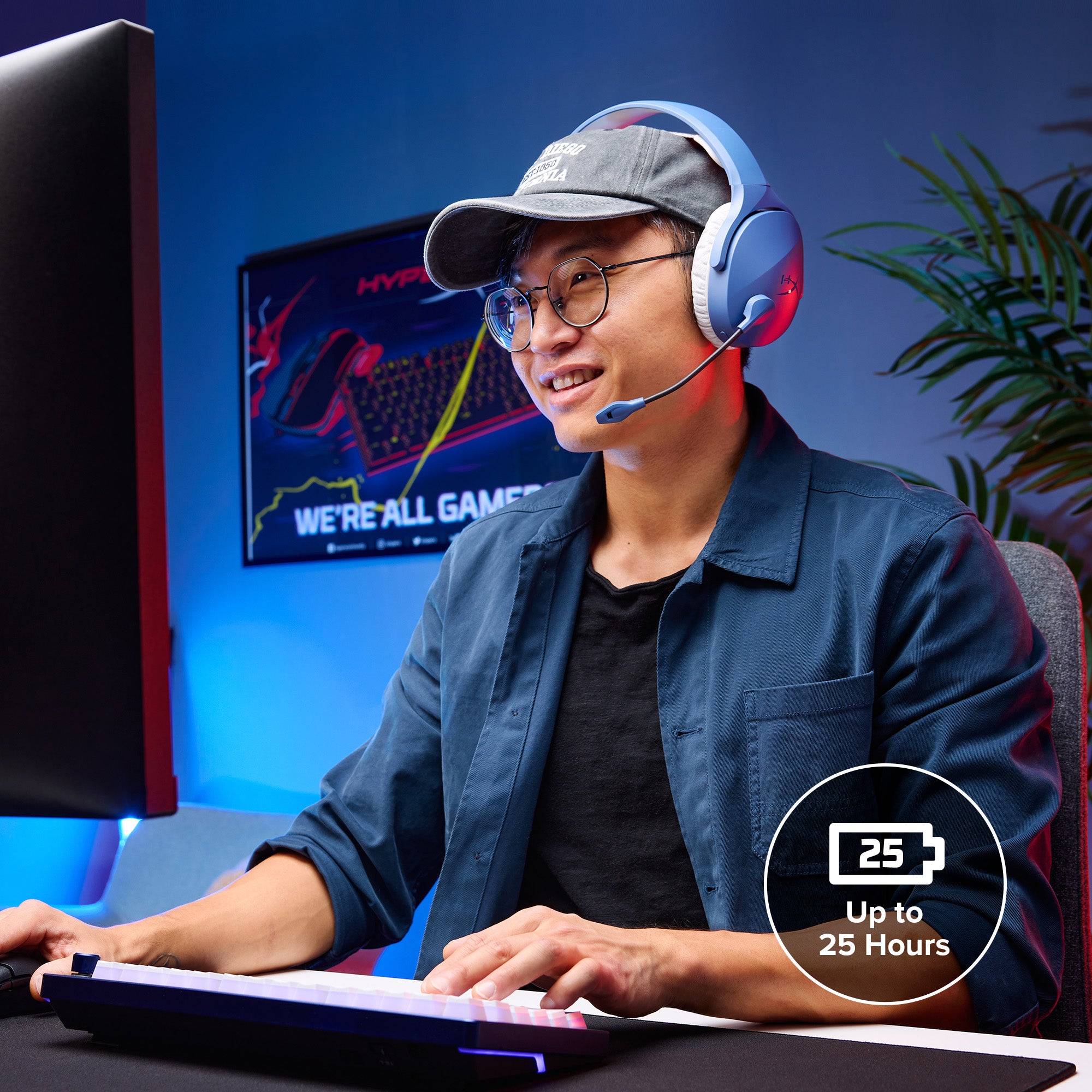 HyperX Cloud Jet Wireless: Đệm lưới và điều khiển trên tai nghe