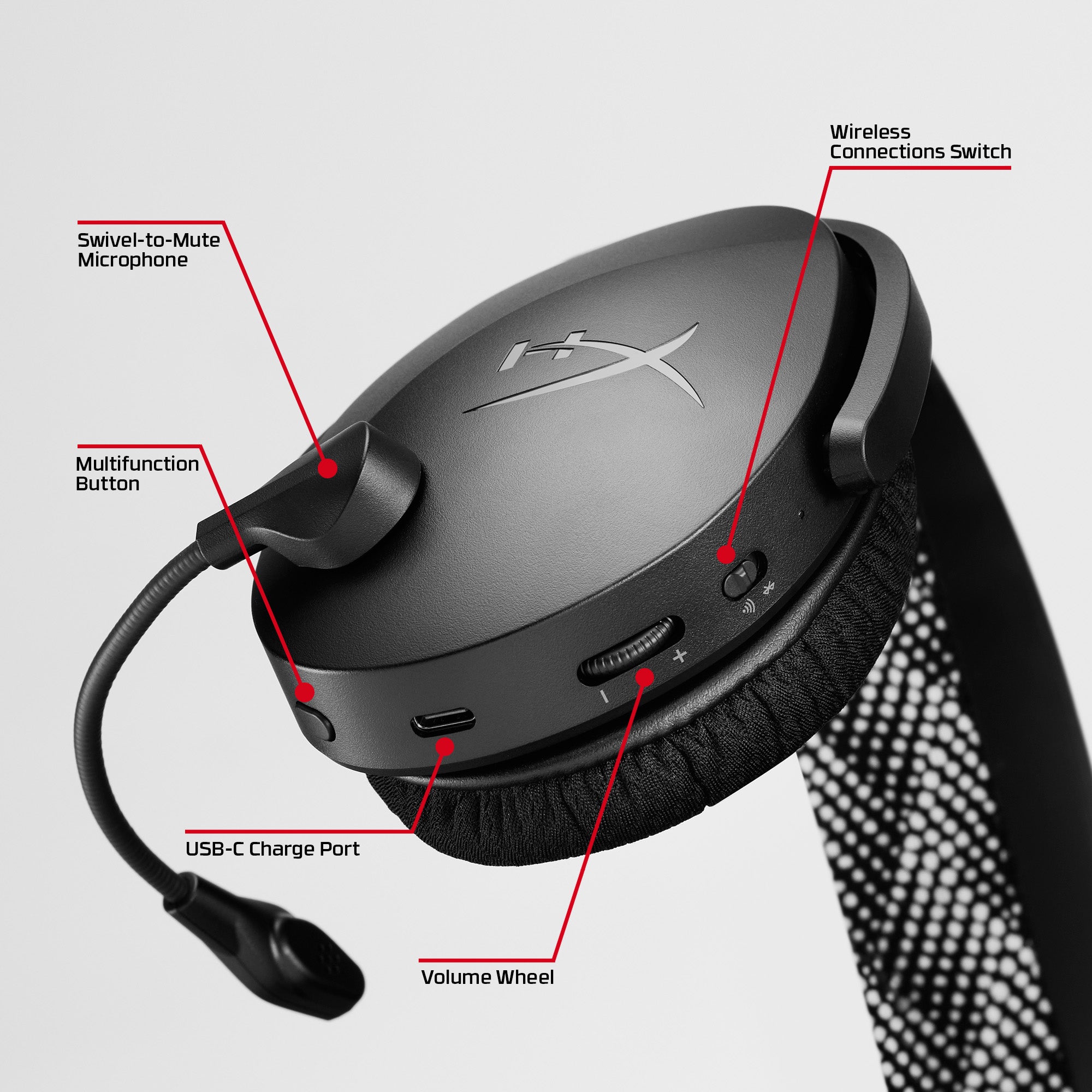HyperX Cloud Jet Wireless: Tương thích và bộ phụ kiện