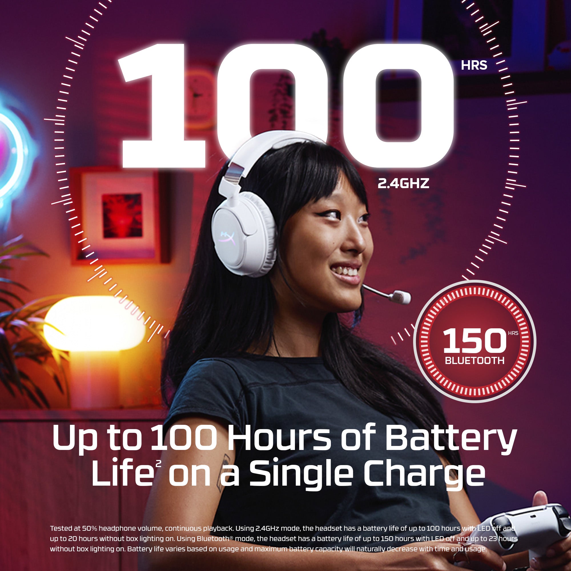 HyperX Cloud Flight 2 Wireless: Cá nhân hóa ngoại hình