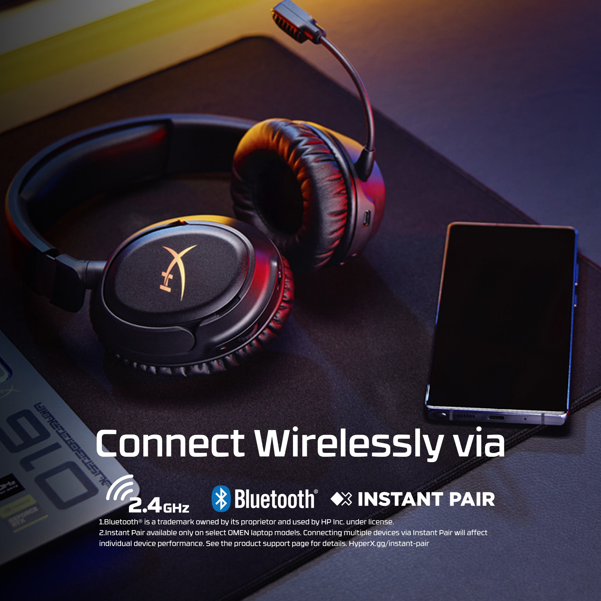 HyperX Cloud Flight 2 Wireless: Nghe và trò chuyện