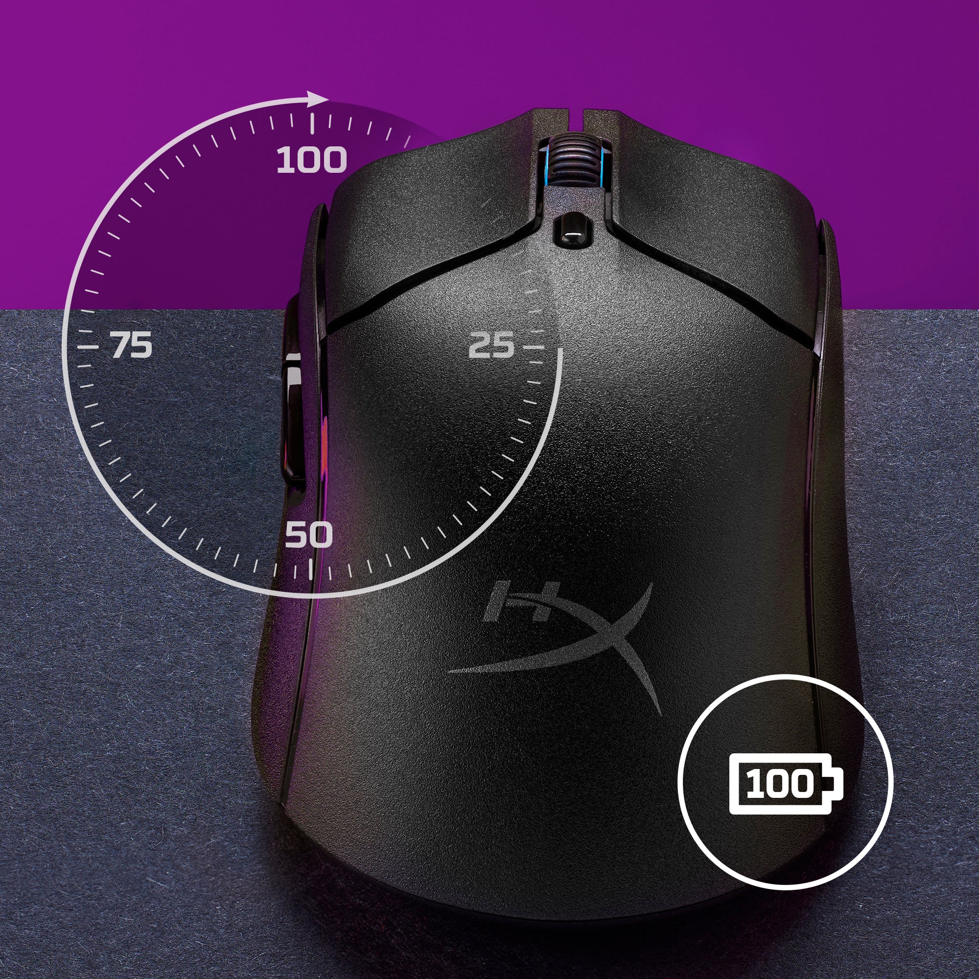 HyperX Pulsefire Haste 2 Wireless: Dáng chuột và khối lượng