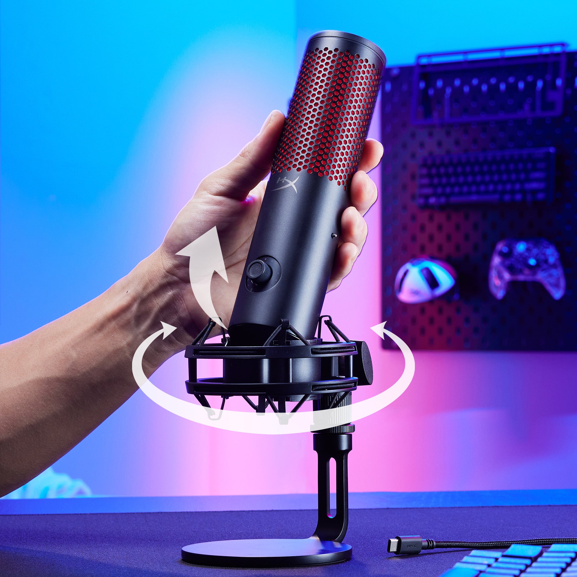 HyperX QuadCast 2: Đúng bản QuadCast 2, không nhầm với 2S